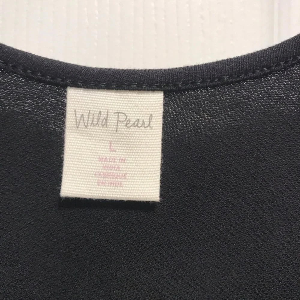 Wild Pearl gathered waist ruffle tank - Picture 4 of 4